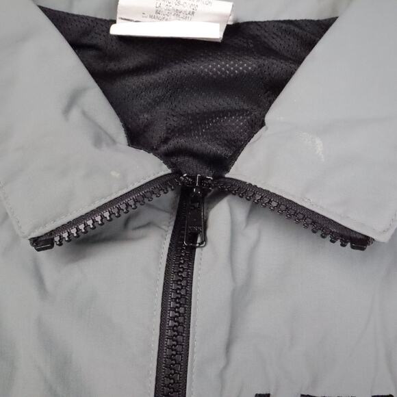 Vintage US Army Physical Fitness Regular Large Gray Long Sleeve Zip Jacket - Picture 6 of 14